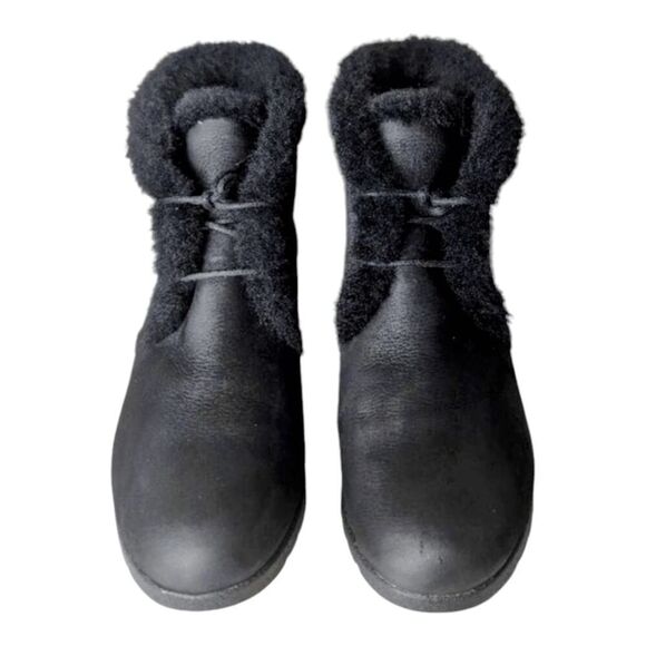 UGG Jeovana Shearling Wedge Boot Size 10 - Picture 4 of 8